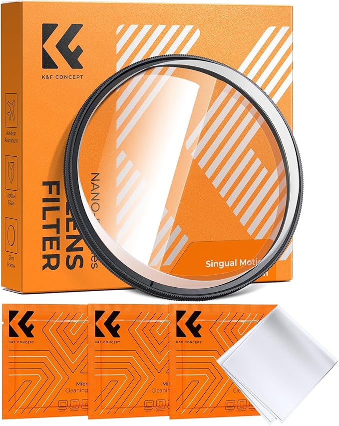 K&F CONCEPT 58mm Unilateral Blur Ghost Motion Filter Super Speed Effects by KFCONCEPT