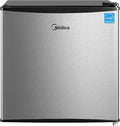 Midea 1.7 Cu.ft Mini Fridge, Energy Star Certified, Low Noise for Bedroom | Adjustable Thermostat, Reversible Door,Ideal for Dorm, Office,Steel Gray by Unknown