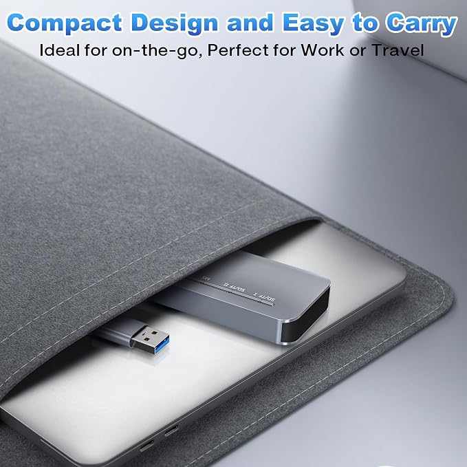 7 in 1 Memory Stick Pro Duo Card Reader, USB-C Multi Cards Reader - Image 6
