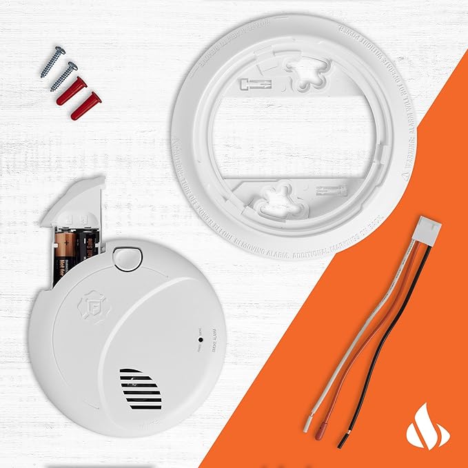First Alert SM100V-AC, Interconnect Hardwire Smoke Alarm - Image 3