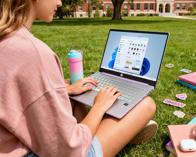 HP 14 Essential Laptop Computer, 2026 Edition, 4GB RAM, 128GB SSD, Intel N150 CPU, Long Battery Life, 1TB Cloud Storage, Windows 11 with Microsoft 365 - Image 8