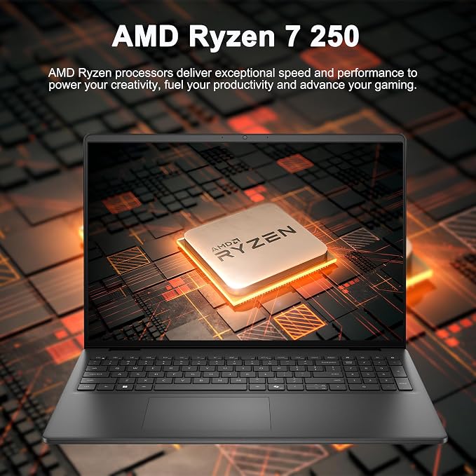 Dell 16 Laptop 16" WUXGA Touchscreen AMD 8-core Ryzen 7 250 64GB RAM 1TB SSD Backlit ExpressCharge Wi-Fi6 for Creator Designer Business Professional Work Win11Pro - Image 4