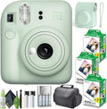 FUJIFILM INSTAX MINI 12 Film Camera Mint Green Bundle by FUJIFILM