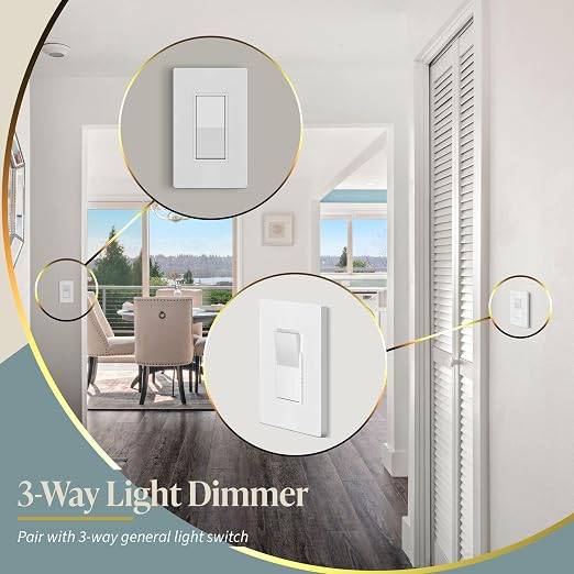 TOPGREENER Dimmer Light Switch, LED Dimmer Switches - Image 6