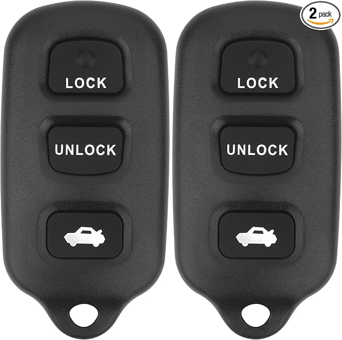 Vurkcy Key Fob Replacement for 2002-2006 Toyota Camry/ 03-08 Matrix/ 99-03 by Vurkcy
