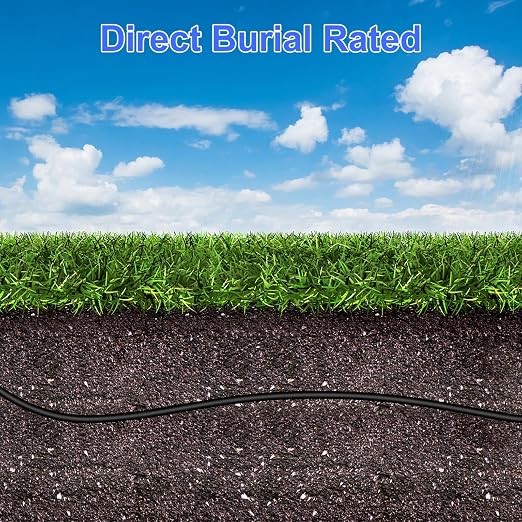 200FT Cat6 Outdoor Ethernet Cable, Heavy Duty Direct Burial, 24AWG CCA Patch - Image 6