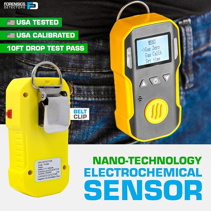 Carbon Monoxide CO Meter by Forensics | USA NIST Calibration | Dust & Explosion - Image 3