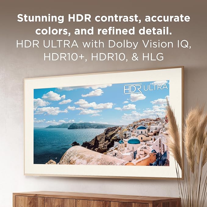 TCL 75 Inch Class NXTVISION Series Picture Frame Art TV | 75A300W, Latest Model | QLED 4K HDR Smart Google TV | 120HZ Dolby Atmos Audio | Alexa Google Apple Streaming Television | Easy Install - Image 10