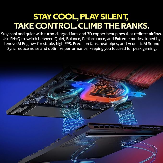 Lenovo Legion 5 16" WQXGA 240Hz Gaming Laptop, Intel Ultra 9 275HX, NVIDIA GeForce RTX 5060, 16GB DDR5, 2TB Storage (1TB SSD+1TB Docking Station Set), 24-Zone RGB Backlit Keyboard, Win 11 Pro, Gray - Image 8