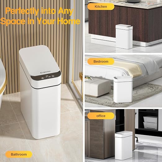 4 Gallon Bathroom Smart Touchless Trash Can - Image 7