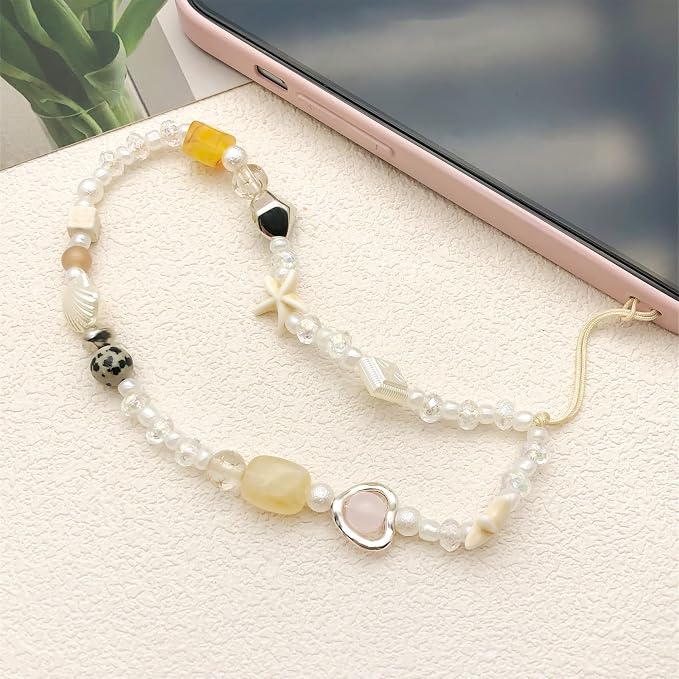 Beaded Camera Wrist Strap Cute Digital Camera Charm Lanyard Phone Chain - Image 6