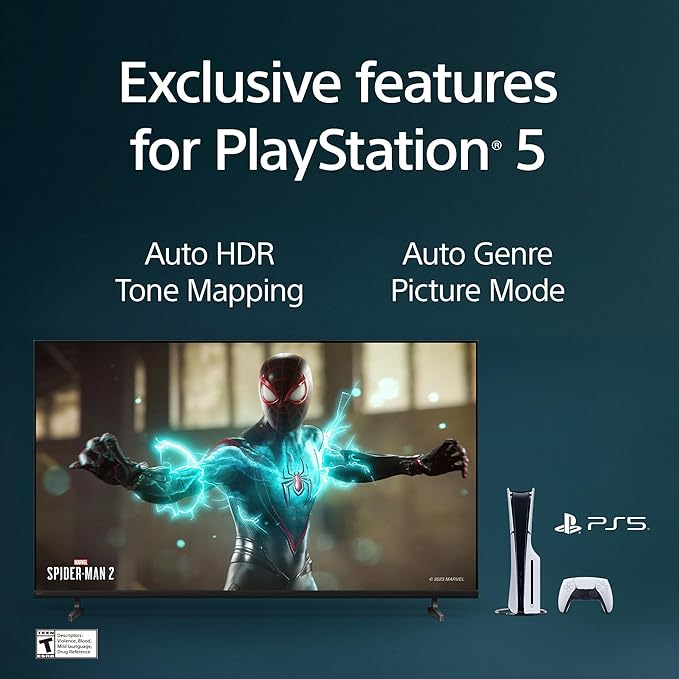 Sony 50 Inch BRAVIA 2 II LED 4K HDR Smart GoogleTV (K-50S20M2) | Exclusive Features for PlayStation®5, Motionflow XR, 4K Processor X1 with 4K X-Reality PRO, Triluminos Pro - Image 6