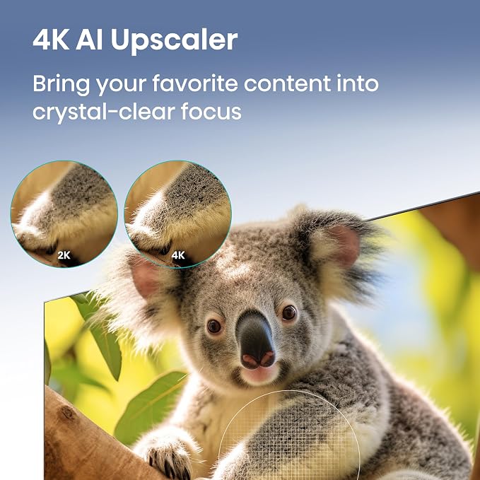 Hisense A7 Series 43-Inch Class 4K UHD Smart Google TV with Voice Remote, Game Mode Plus, Chromecast Built-in (43A7N, 2024 Model) - Image 4