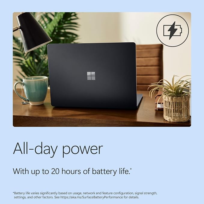 Microsoft Surface Laptop (2026), 13.8-inch Premium Performance Laptop, Snapdragon X2 Elite Processor, Touchscreen Display, 16GB RAM, 1TB SSD Storage, Windows 11 Copilot+ PC Built for AI, Black - Image 3