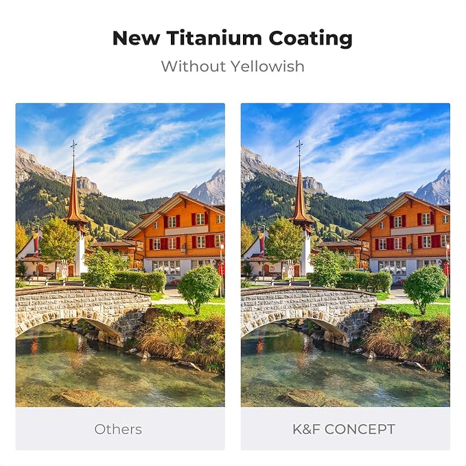K&F CONCEPT 67mm Magnetic 1s Swap 5-Pack: CPL + VND2-32 + Black Diffusion 1/4 + - Image 7