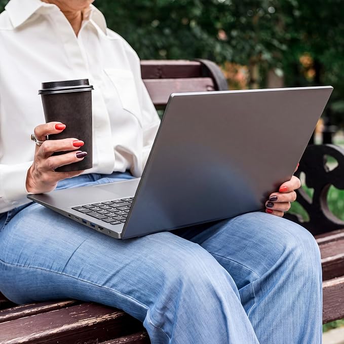 18.5 Inch Laptops, Core i9 CPU (Up to 4.8 GHz), 16GB RAM, 512GB SSD, WiFi-6 | 100% sRGB FHD Display, Win 11 Home, Backlit Keyboard, Numeric Pad Fingerprint Login, Laptop Computer for Business Students - Image 8