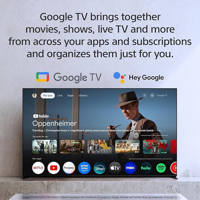 Sony 55 Inch BRAVIA 2 II LED 4K HDR Smart Google TV (K-55S20M2) | Exclusive Features for PlayStation®5, Motionflow XR, 4K Processor X1 with 4K X-Reality PRO, Triluminos Pro - Image 3