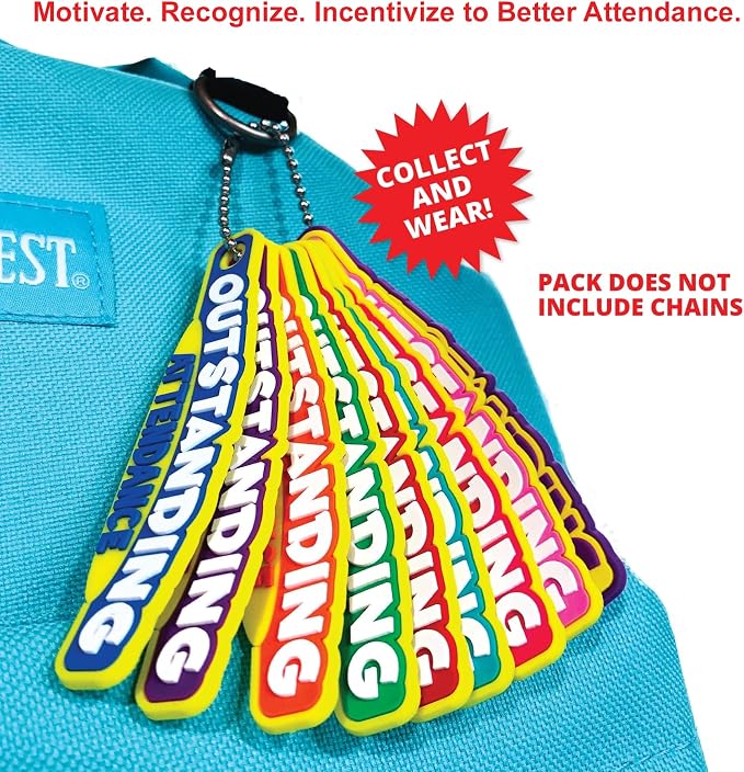 Brag Sticks Outstanding Attendance Value Pack: Wearable Incentives to Increase - Image 3