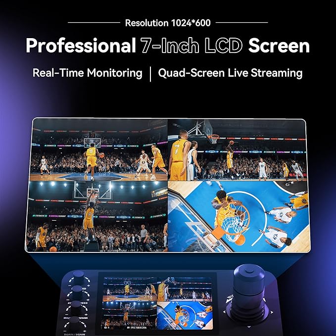 Tenveo NDI PTZ Camera AI Auto Tracking SDI/HDMI/USB3.0/LAN 30X Optical+ 8X - Image 6