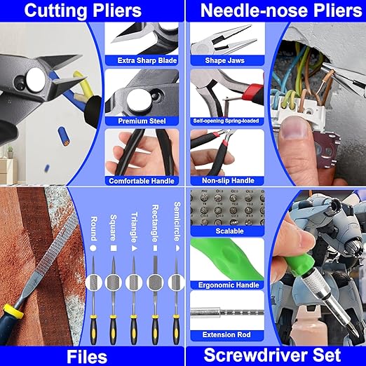 3D Printer Tool Kit, Removal Tools, Digital Caliper, Cutting Mat, Carrying Case - Image 6