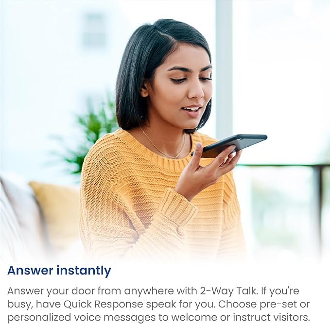 Lorex 2K Wireless WiFi Smart Video Doorbell Camera | No Subscription Fee | 32GB - Image 8