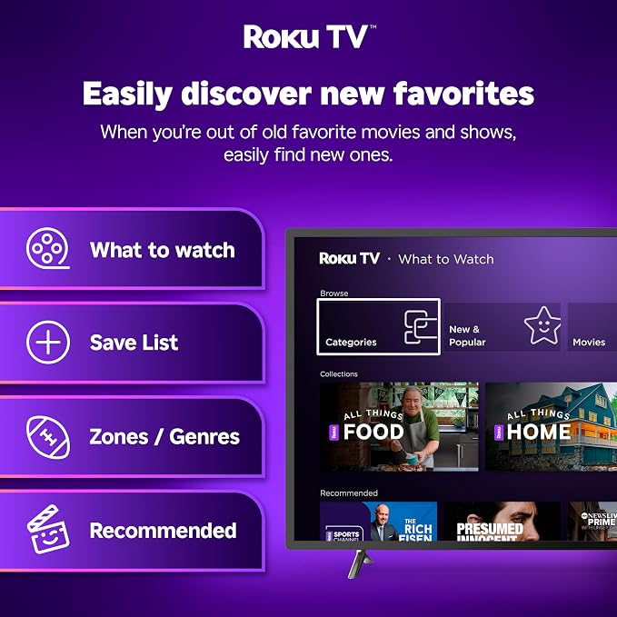 Hisense 40-Inch Class A4 Series FHD 1080p Smart Roku TV with Alexa Compatibility (40A4NR) - Dolby Audio, Slim Bezel Design, Google Assistant - Image 15