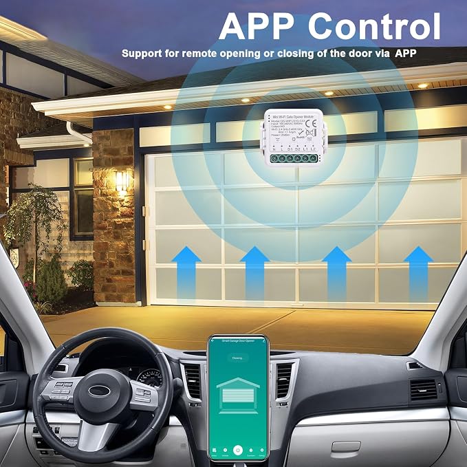 Fafeicy Smart Garage Door Opener Module - Image 8