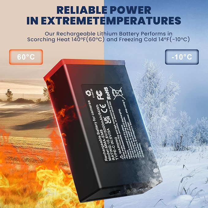 1-Pack 5000mAh Replacement Battery - Image 8