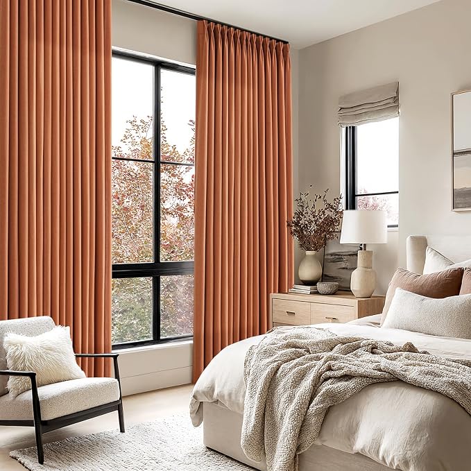 Memory Trained Pinch Pleated Curtains 96 Inches Long, Viral Linen Pinch Pleat - Image 5