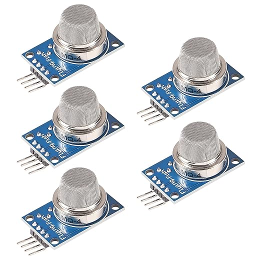 ACEIRMC 5pcs MQ4 MQ-4 Methane Gas Sensor Natural Coal Co Methane Detector Module by ACEIRMC