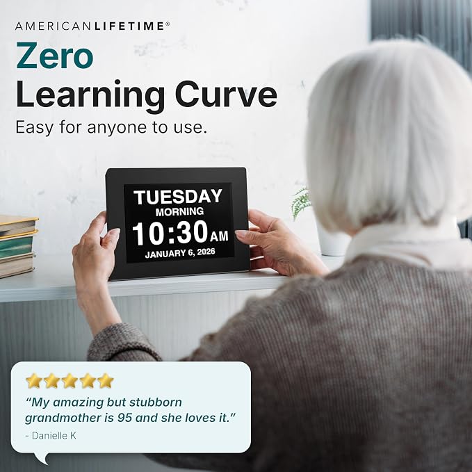 American Lifetime Dementia Clock - Image 6