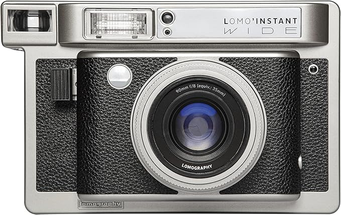 Lomography Lomo'Instant Wide Camera & Lenses Monte Carlo Black Leather - Image 2