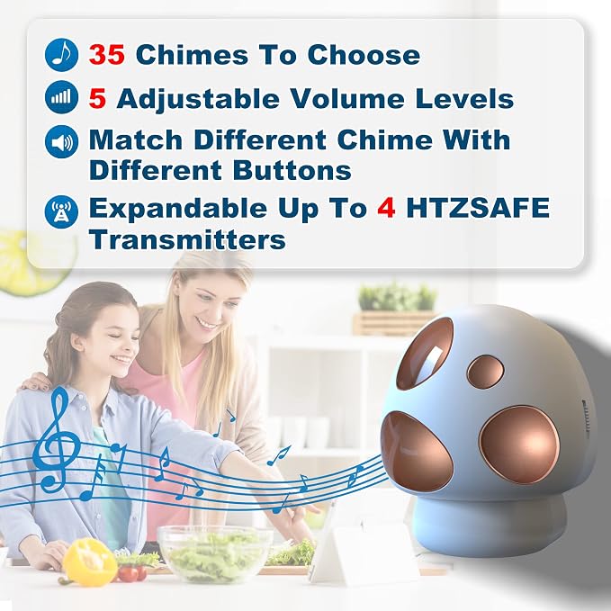 HTZSAFE 1/2 Mile Long Range Solar Driveway Alarm - Image 5