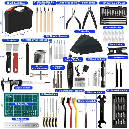 158 PCS 3D Printing Tool Kit, 3D Printing Accessories - Image 2