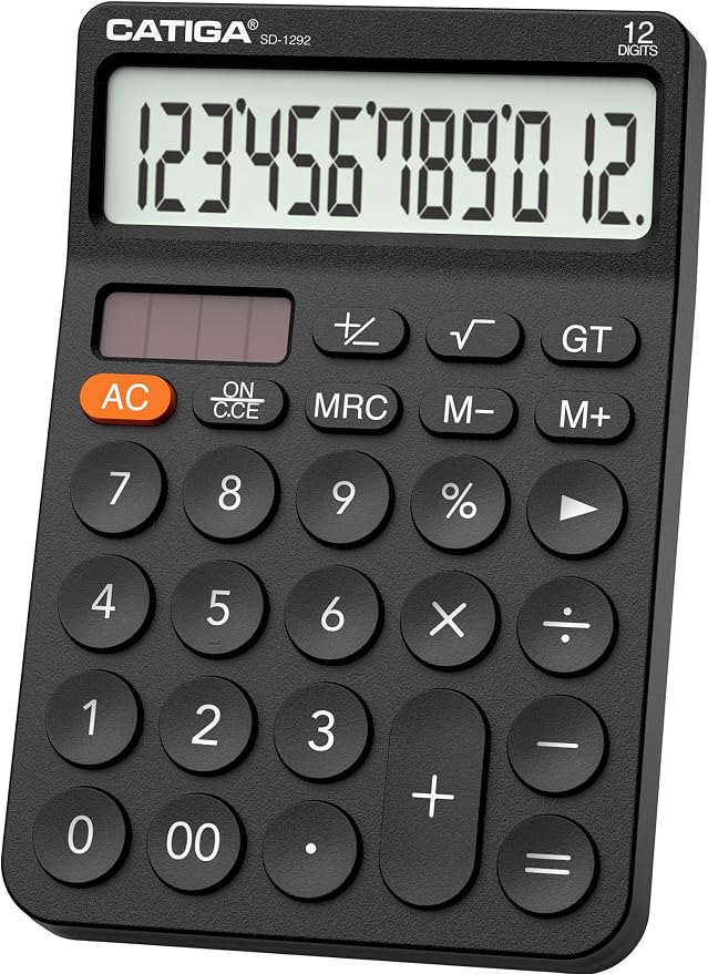 CATIGA 12 Digit Desktop Calculator by CATIGA
