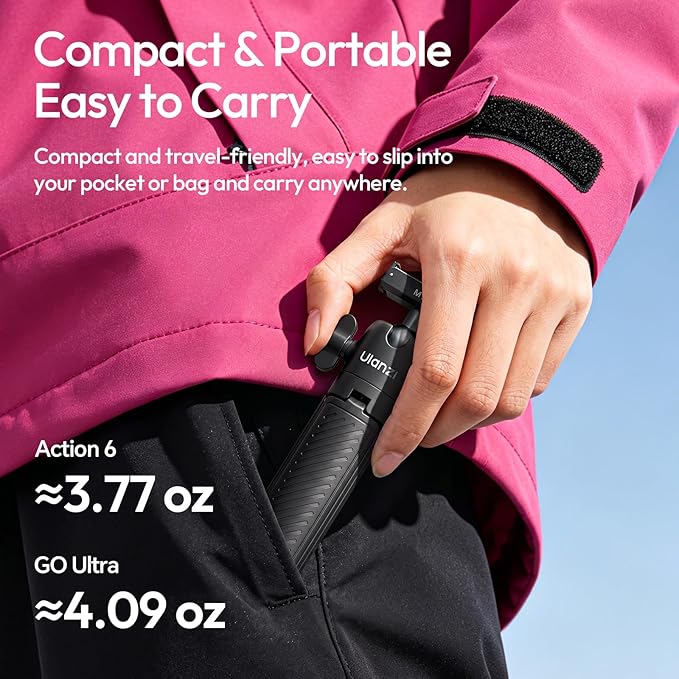 ULANZI MT66 Magnetic Mini Extension Rod Tripod - Image 6