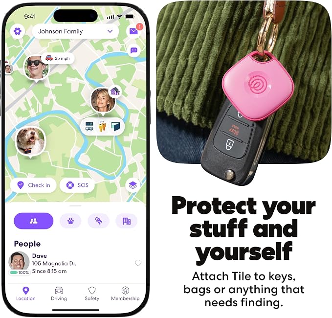Life360 Tile - Bluetooth Tracker, Keys Finder and Item Locator - Image 3