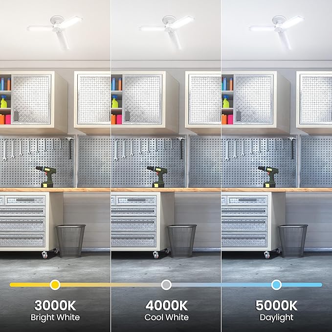 Feit Electric LED Garage Light, E26 Base, 000-Hour Lifetime - Image 4