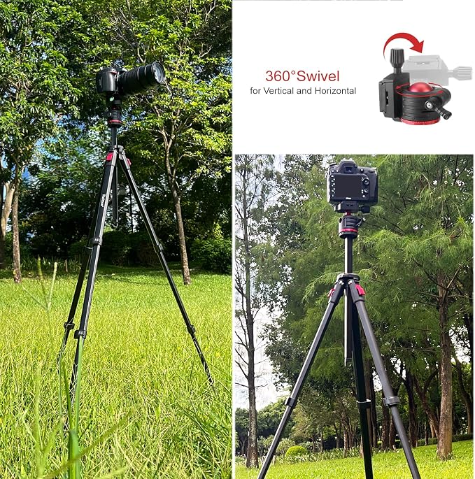 Travel Tripod, Canon G7X, DSLR/SLR Cameras, Video Camcorders, Action Cameras - Image 2