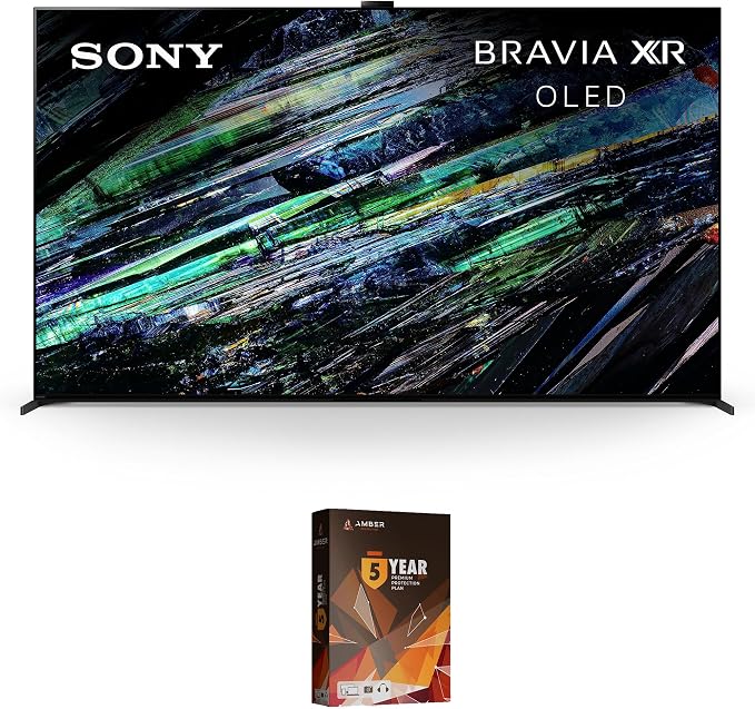 Sony XR77A95L 77 Inch QD-OLED 4K UHD Smart Google TV with AI Upscaling and 5 Year Amber Protection Plan (2023) by Unknown