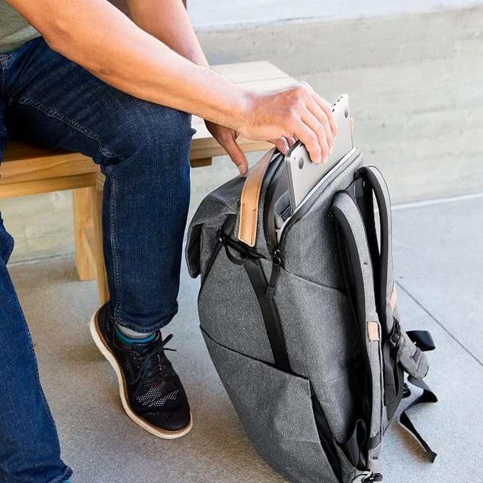 Peak Design Everyday Backpack 30L, MagLatch Top, Dual Side Access, FlexFold - Image 7