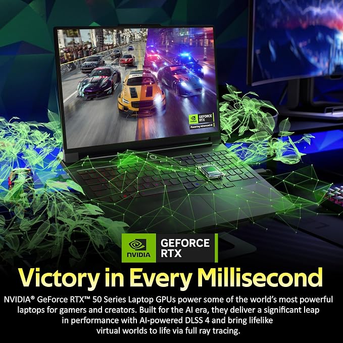 Lenovo Legion Pro 7i 16" WQXGA 240Hz Gaming Laptop, Intel Core Ultra 9 275HX, GeForce RTX 5080 16GB GDDR7, 16GB RAM, 2TB Storage (1TB SSD+1TB Docking Station Set), RGB Backlit Keyboard, Win 11, Black - Image 5