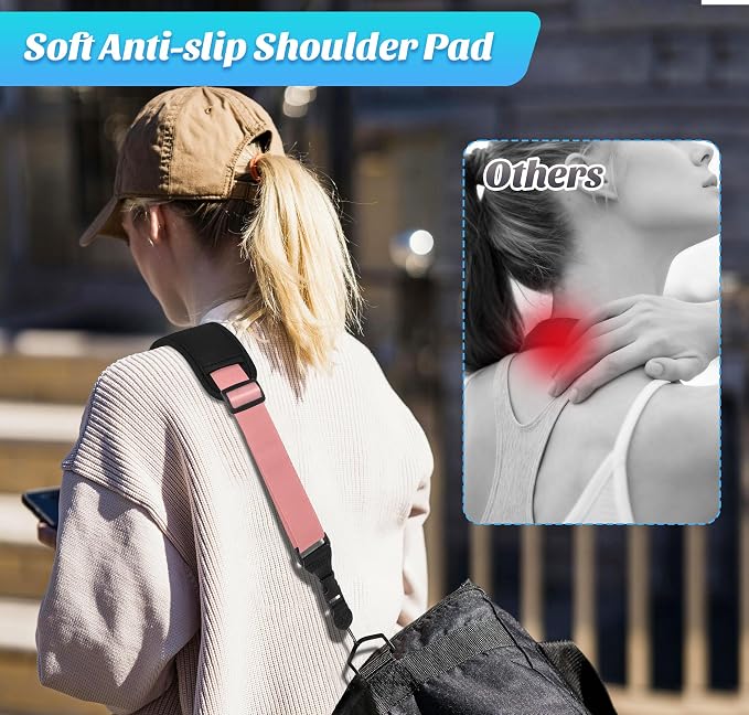 Padded iPad Binocular Camera Shoulder Strap, Nylon Neck Lanyard Strap - Image 7
