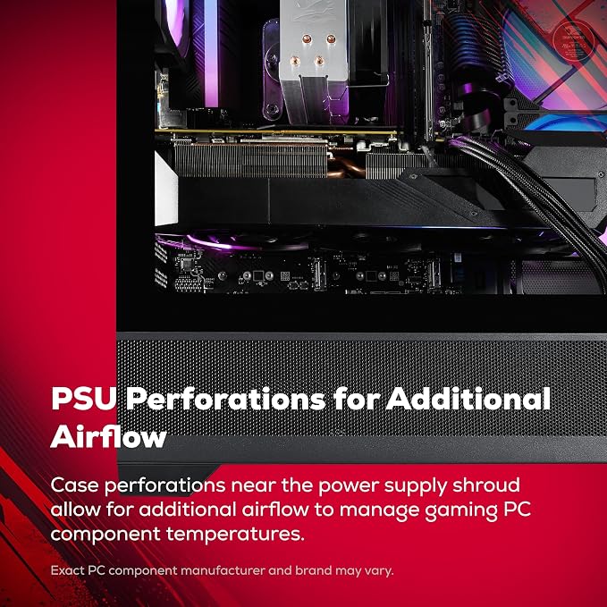 iBUYPOWER Element SE Gaming PC Desktop Computer AMD Ryzen 5 8400F CPU, NVIDIA GeForce RTX 3050 6GB GPU, 16GB DDR5 RAM, 1TB NVMe SSD, Windows 11 Home, Gamer Keyboard and Mouse - ESA5N3501 - Image 6