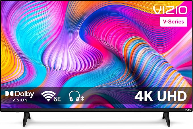VIZIO 43-inch V-Series 4K LED HDR Smart TV w/Dolby Vision, WiFi 6E, Bluetooth Headphone Capable, AMD FreeSync & Alexa Compatibility, V435M-K04, 2023 Model - Image 2