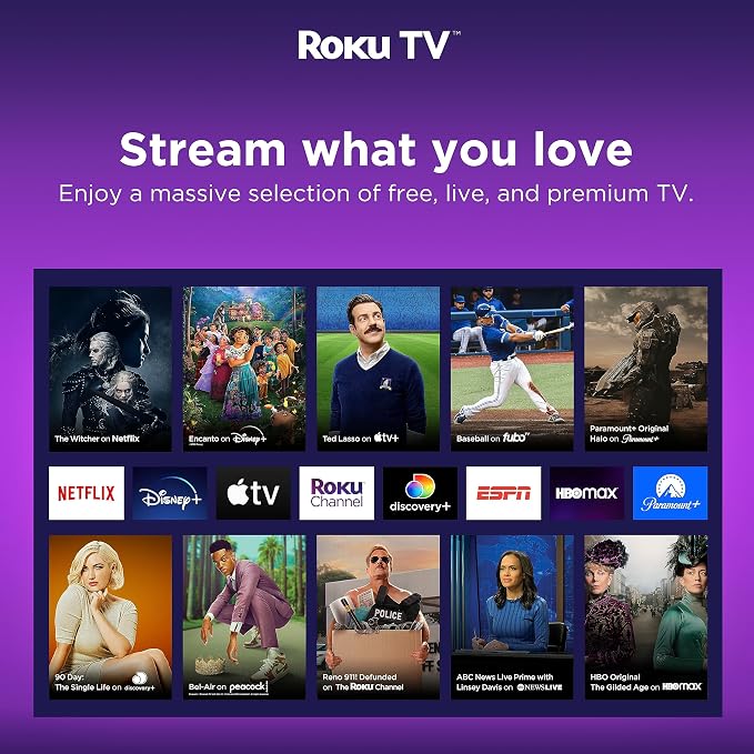 Hisense 43-Inch Class R6 Series 4K UHD Smart Roku TV with Alexa Compatibility, Dolby Vision HDR, DTS Studio Sound, Game Mode (43R6G) - Image 5