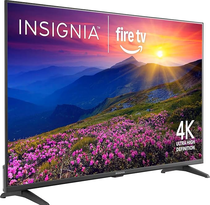 INSIGNIA 43" Class F50 Series LED 4K UHD Smart Fire TV, Voice Remote with Alexa, Stream Live TV Without Cable - Image 2