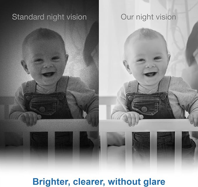 VTech Baby Monitor with 2 Cameras No WiFi & 5" Screen – Split-Screen, Patrol - Image 11