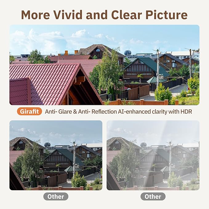 Girafit 3MP 2K Window Camera, 2.4GHz&5GHz WiFi Indoor Cameras - Image 6
