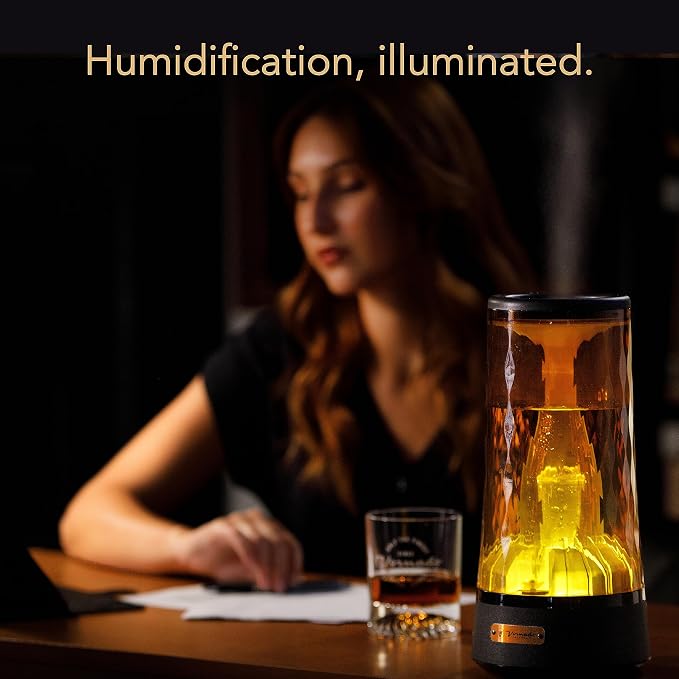 Vornado LUCERNA 1 Alchemy Ultrasonic Humidifier with Ambient Light, 0.5 gallon capacity, 24 Hour Runtime, Modern Luxury Design, Auto Shut-Off - Image 4